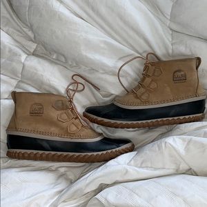 nwob sorel waterproof duck boots